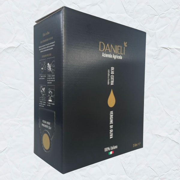 Confezione Bag-in-Box per Olio Extra Vergine di Oliva